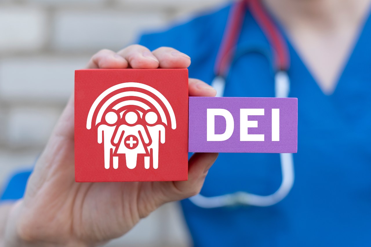 DEI Meaning in Healthcare for Patients Diversity, Equity, Inclusion